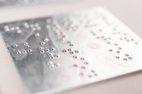 Магнієві кліше для конгреву та тиснення, шрифт Брайля - Image 2